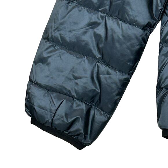 Everlane Reversable Packable Puffer Blue 5 Zipper Pockets Men XS Primeloft - Picture 6 of 14